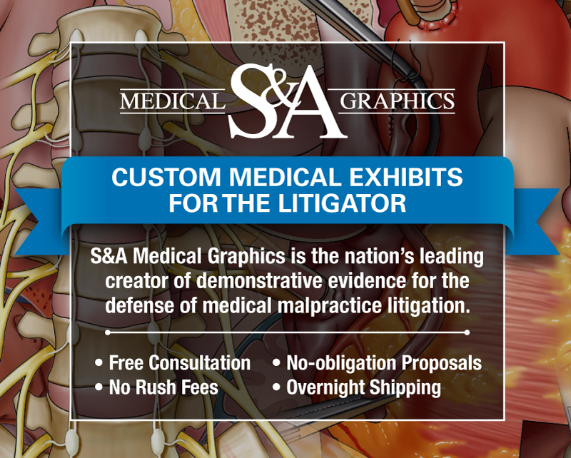 Medical Legal Illustration Trial Exhibits